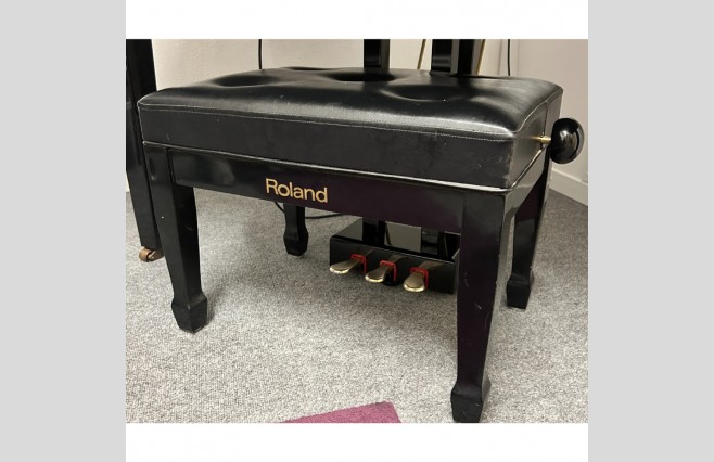 Roland HP737 Polished Ebony Digital Grand Piano, Used - Complete Package (SN:ZOGO174) - Image 14